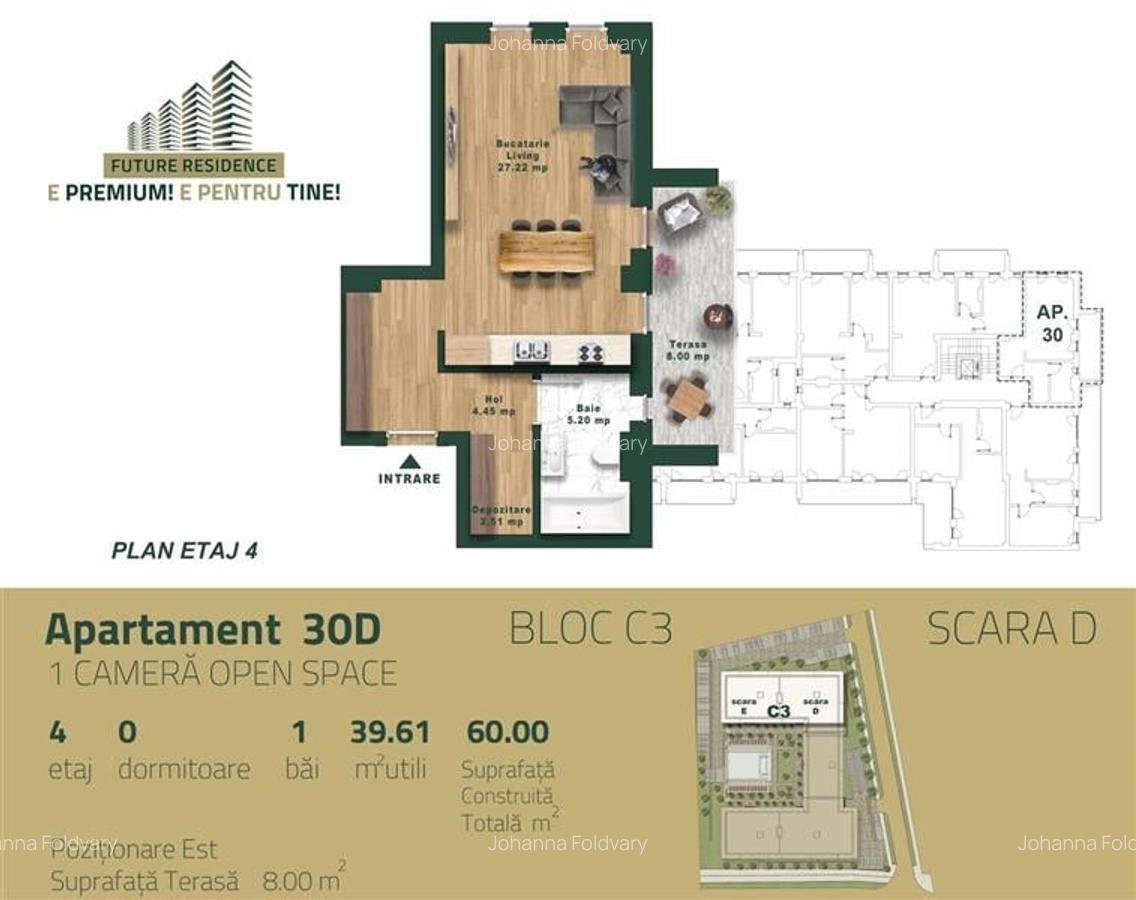 COMISION 0% APARTAMENT NOU CU 1 CAMERA SI CENTRALA PROPRIE, PISCINA - 2