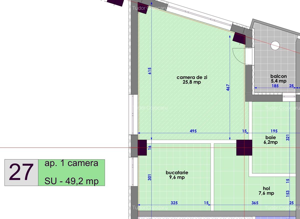 Apartament 55 mp, bloc nou Nicolina - Lidl aleea Tudor Neculai - Rondu Vechi - 5