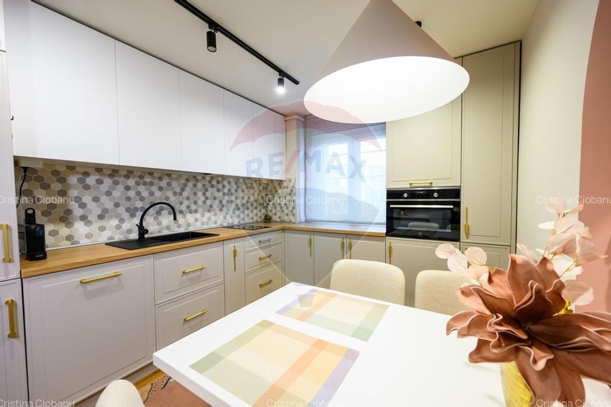 Apartament renovat, modern, cu 3 camere, de vanzare in Grigorescu - 1