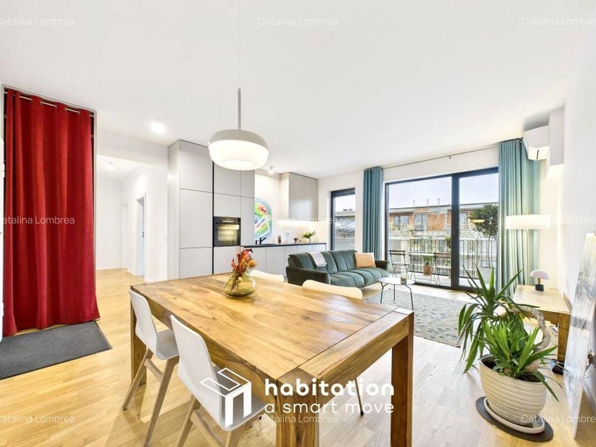 Apartament 3 camere, terasa spatioasa, zona Centralǎ - complex Paltim - 5