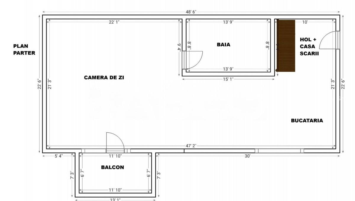 Apartament de vanzare 3 camere Terezian 70 mpu plus balcon Comision 0% - 6