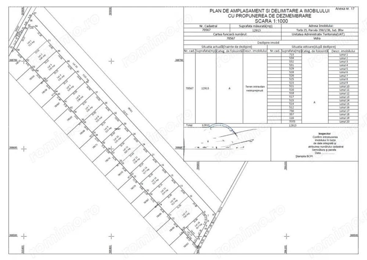 Teren in Rate Intravilan Berceni Manastire | curent gaz sosea | #LG10 - 2