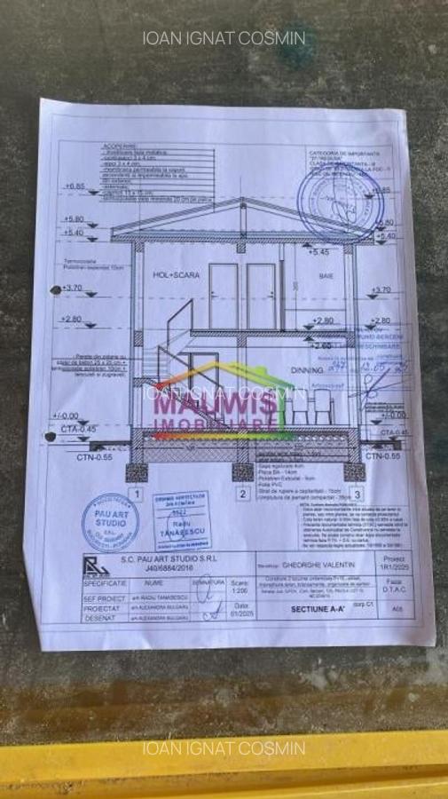 Vand casa noua individuala, proiect deosebit P 1 in zona Comuna Bercen - 7