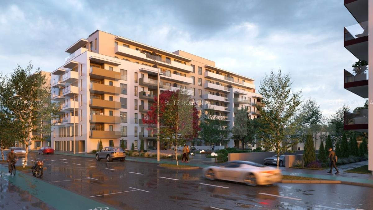 Apartament cu o camera, 37 mp, Ansamblu Rezidential, zona RIVUS - 11