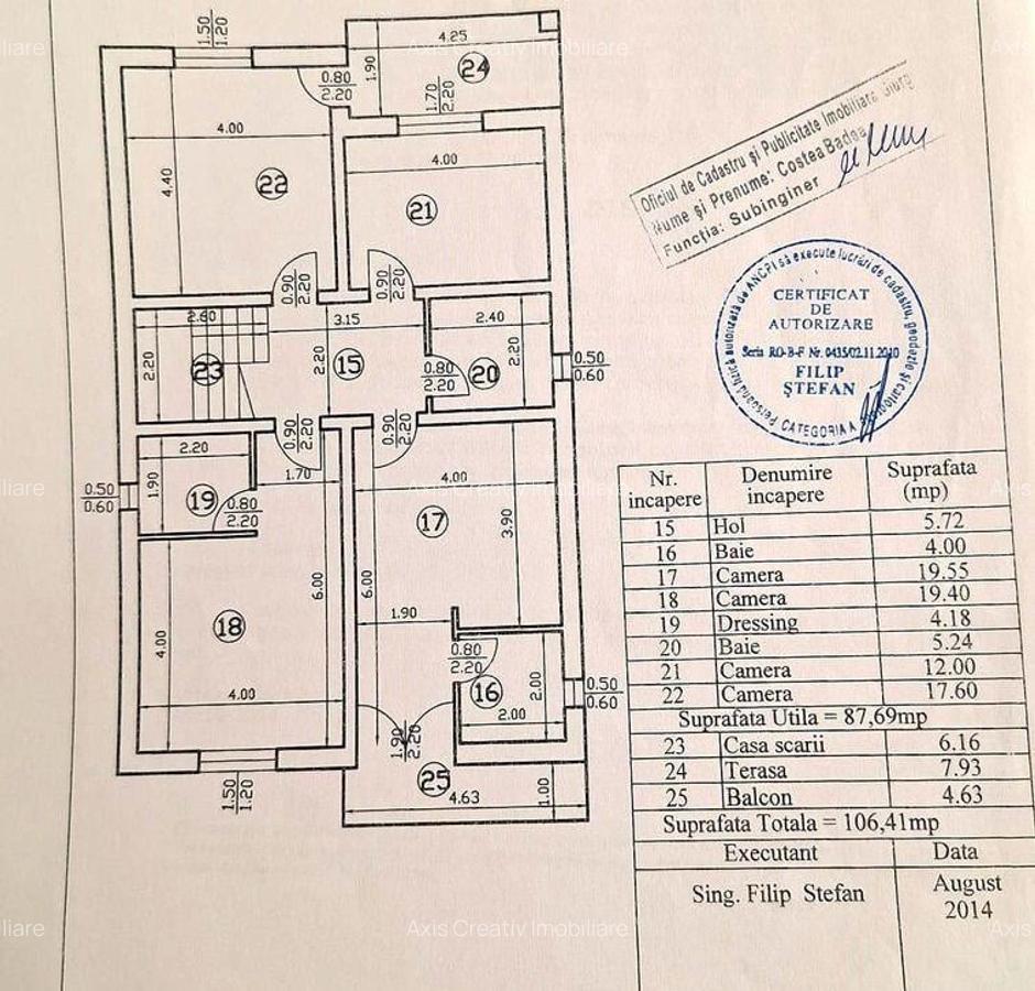 Vila individuala 6 camere, teren 903 mp ! - 2