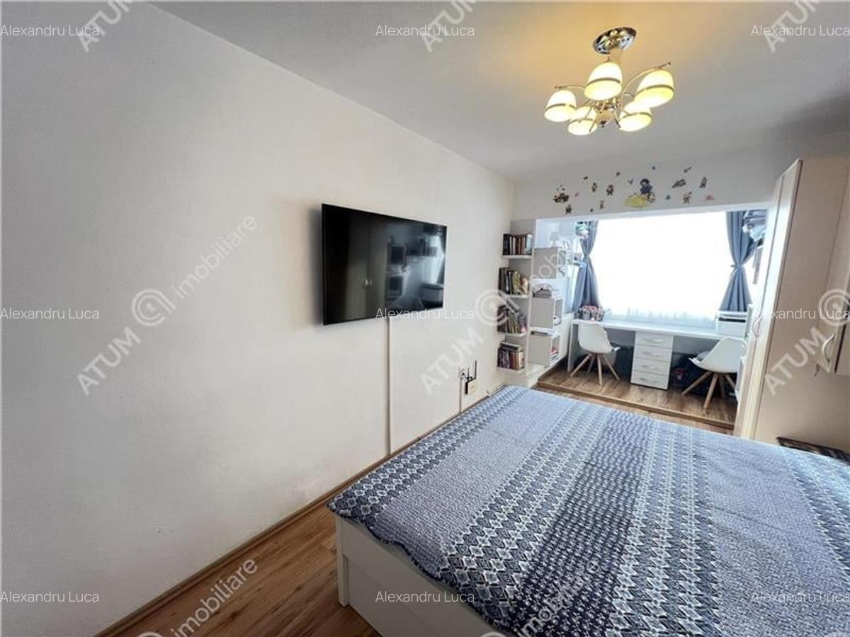 Apartament 3 camere mobilate utilate 2 bai pivnita zona Turnisor Sibiu - 5