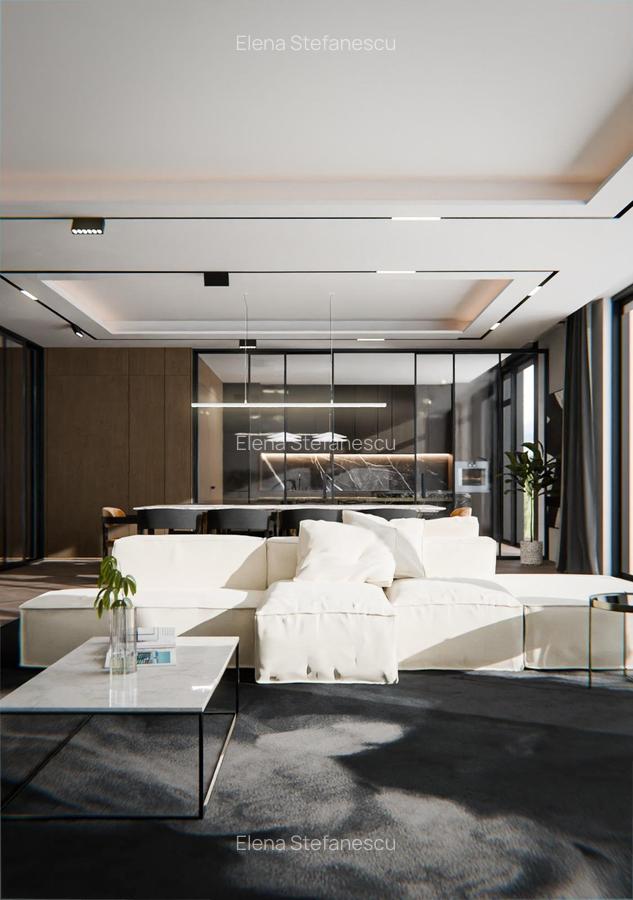 Pipera - Residence 5  Luxury Villas -  Vila moderna - teren 709 mp - garaj - LUX - 3