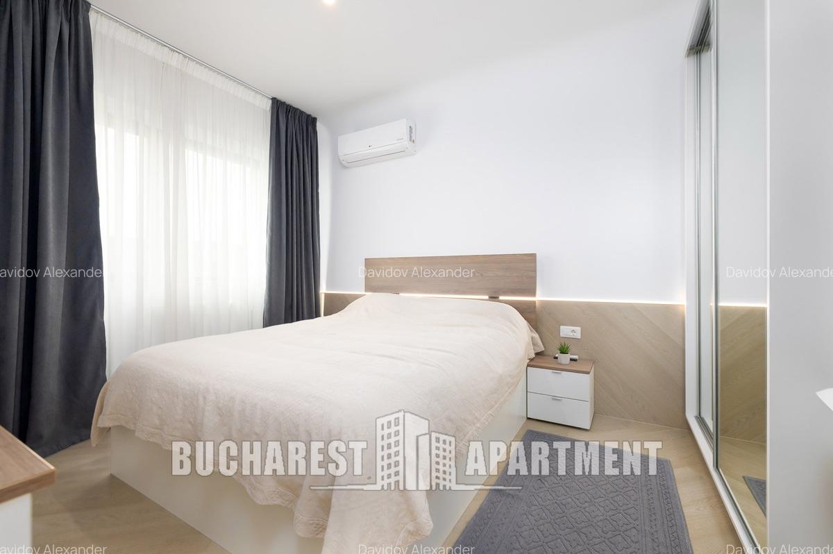 Apartament cu 2 camere semidecomandat, mobilat în Pipera - 10