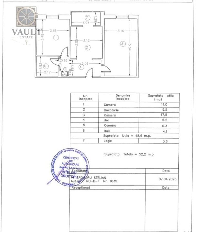 Apartament 2 Camere -Centrala Proprie- Rahova-Modoran Ene - 9
