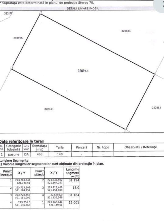 Teren intravilan 468 mp,Padurea Vladimirescu - 2 Teren intravilan 468 mp,Padurea Vladimirescu - 2