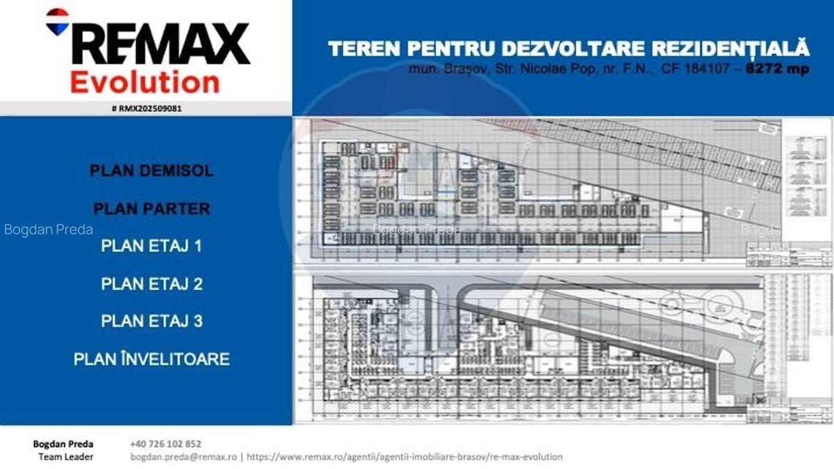 Teren pentru Dezvoltare Rezidentiala - COMISION 0% - 9