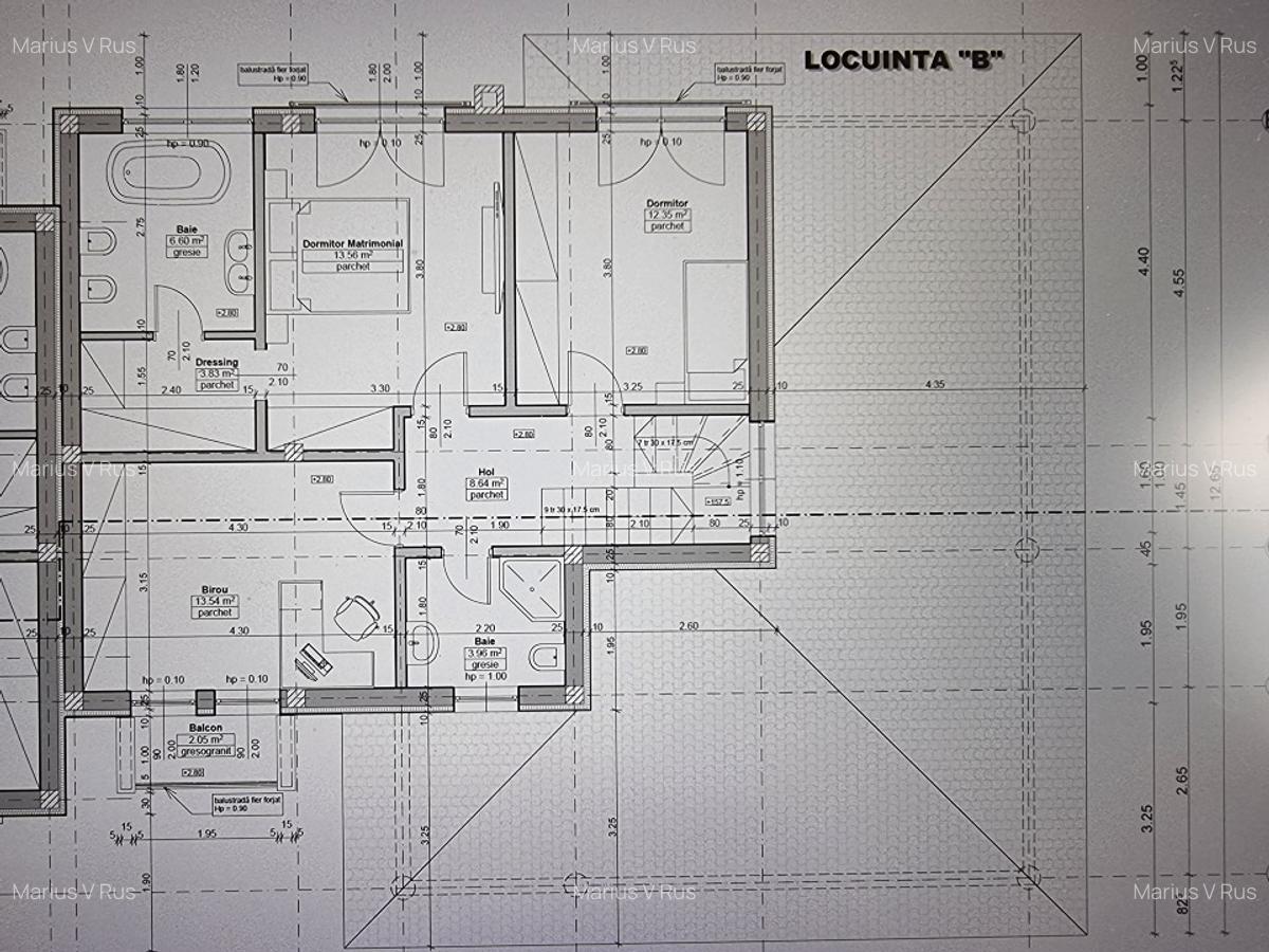 Casa tip duplex, finisata, mobilata si echipata utilitar. - 15