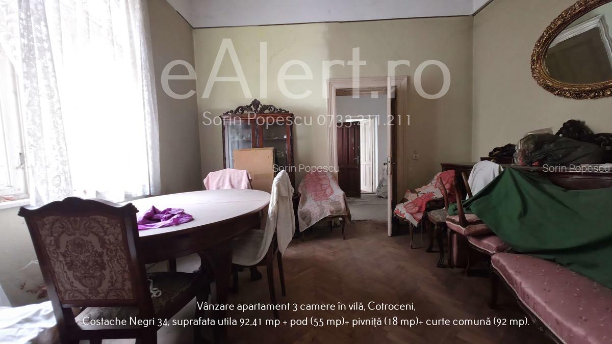 Apartament cu 3 camere în vilă, Cotroceni – Costache Negri 34 - 30