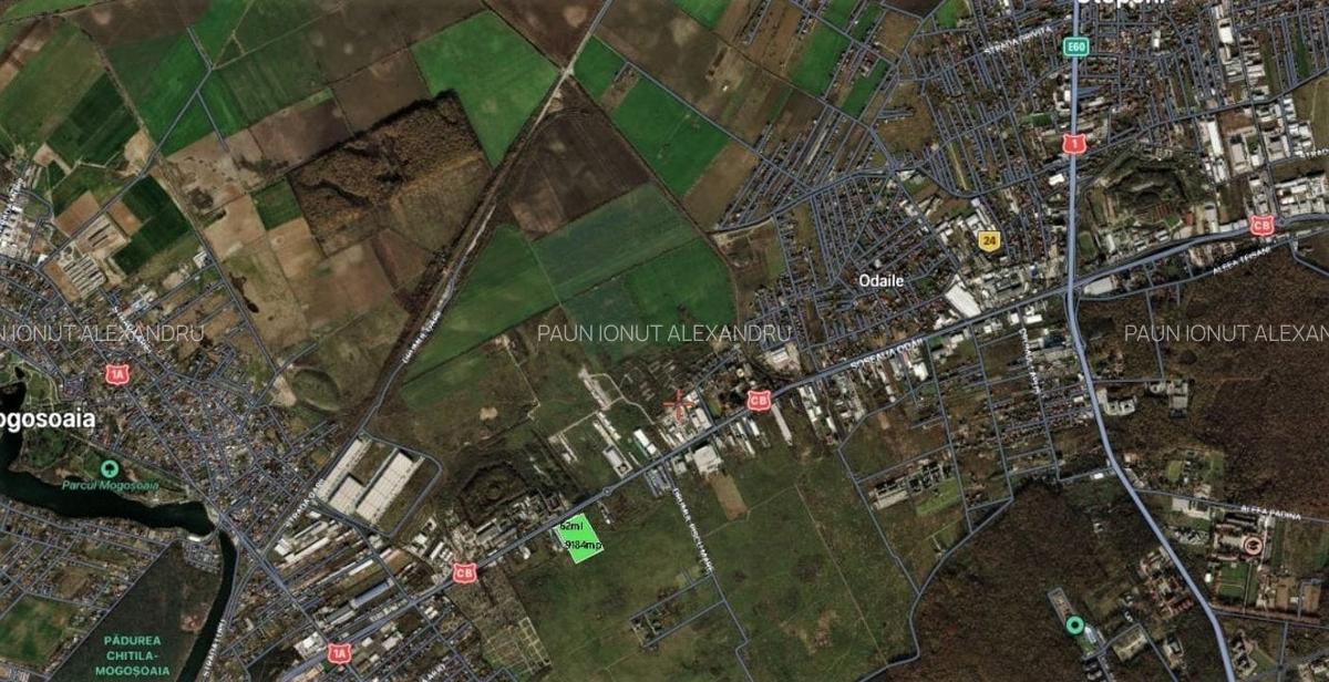 Teren Construcții intravilan de 9184 mp, în Centura Nord - 2