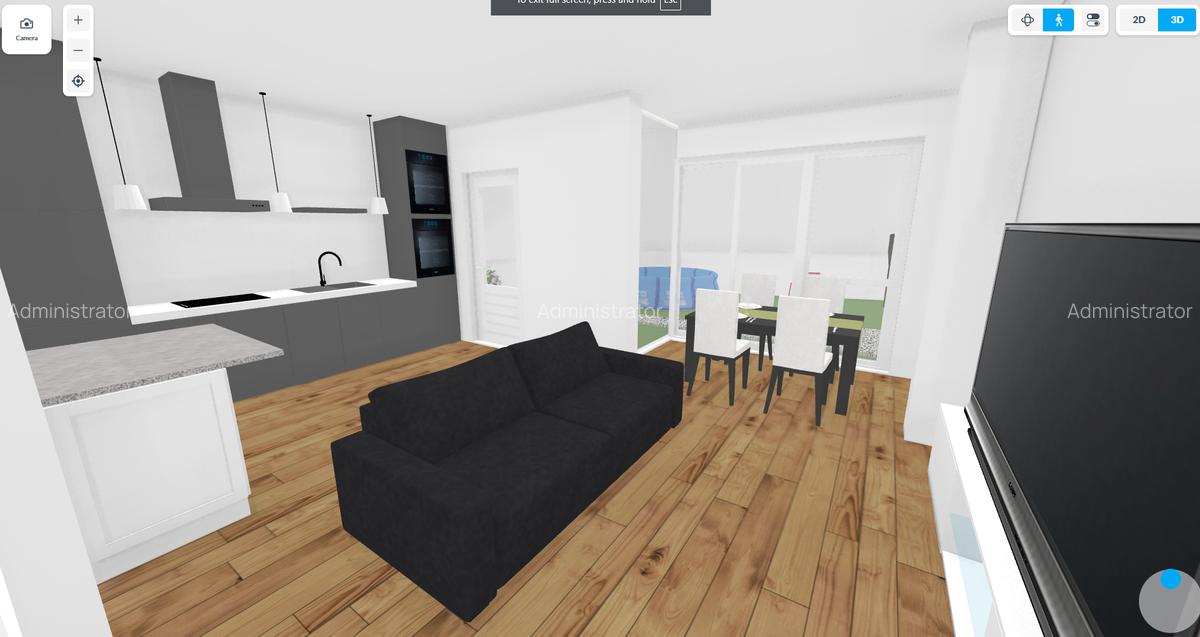 Dezvoltator 2 camere 51mp utili, gradina 35mp, Parc Circului, parcare subsol - 3