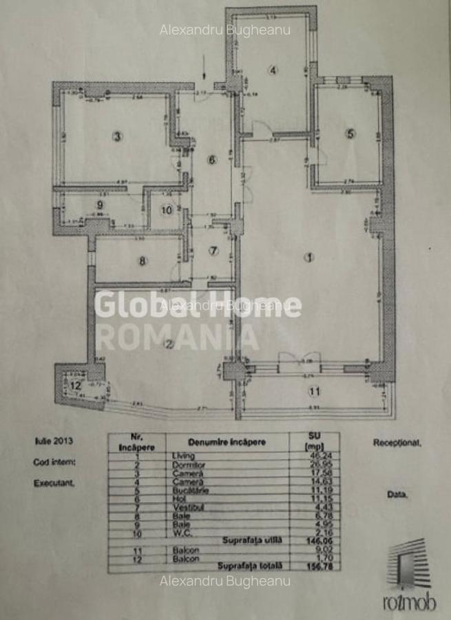 Apartament 4 camere 3 bai | Floreasca Dorobanti | Bloc Nou | Parcare subterana - 14