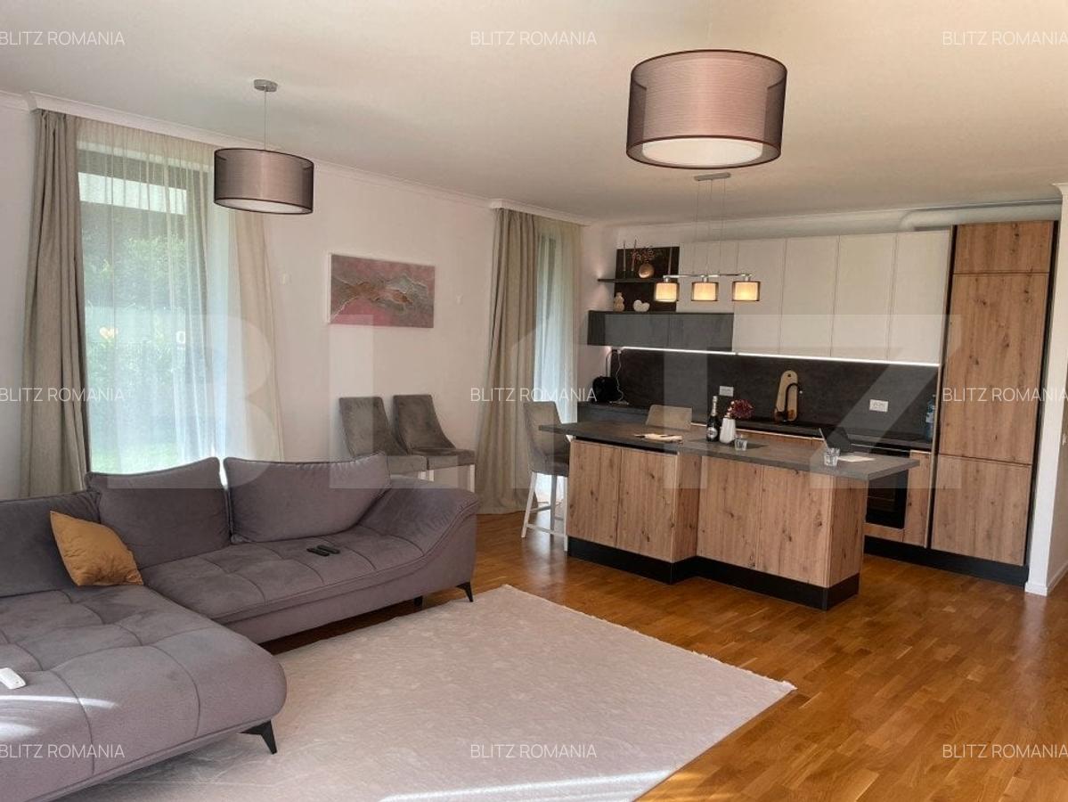 Apartament de lux cu 4 camere si gradina privata de 124 mp in Baneasa - 15