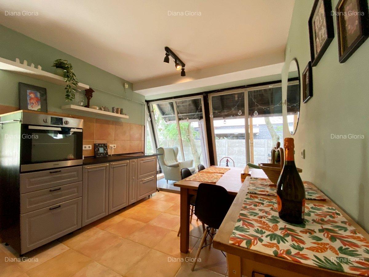 Baneasa - casa 3 camere - design unic - curte 350mp - 100mp utili - 2 parcari - 3