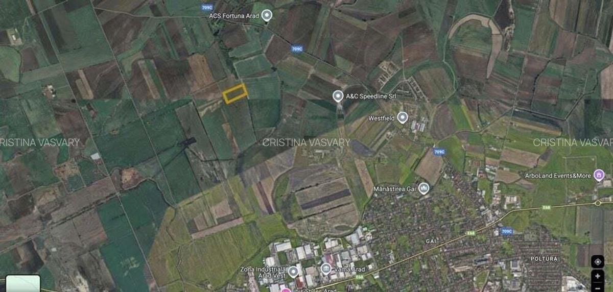 DE VANZARE TEREN AGRICOL 2,77 HA, ARAD - 2