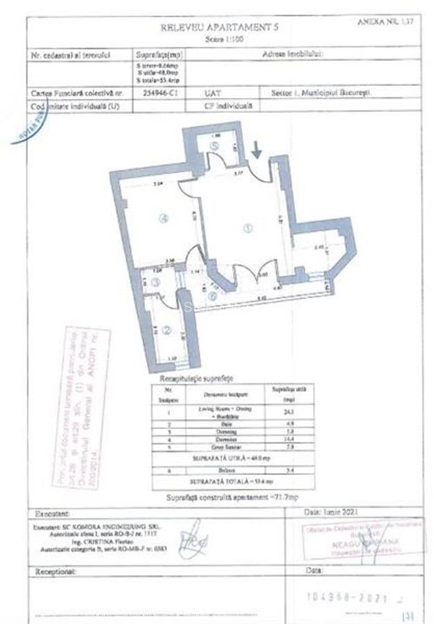 Calea Victoriei, apartament 2 camere, constructie 2021 - 4