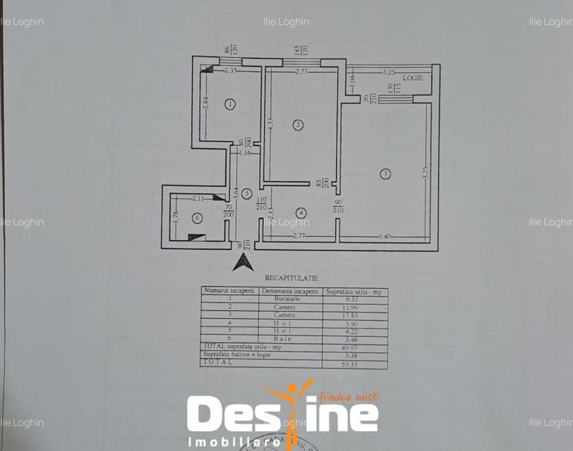 DACIA , apartament 2 camere, DECOMANDAT, 84.900 EURO - 9