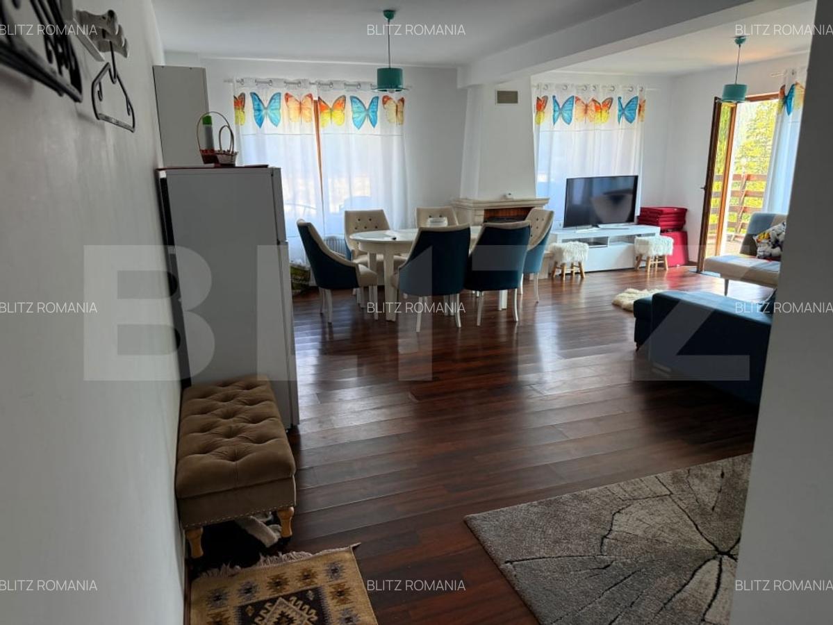 Apartament 2 camere, 70 mp utili+80mp terasa, Predeal - 4