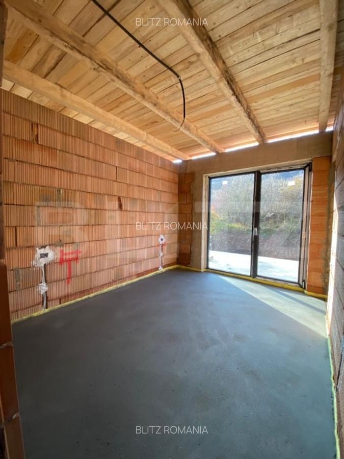 Casa P+E semifinisata cu panouri solare si pompa de caldura zona Roata Faget - 12