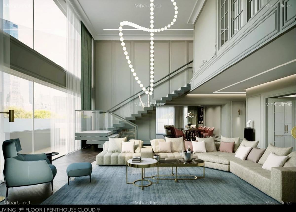 Com 0%| Cloud9 Residence | PENTHOUSE RAFINAT 800 mp cu 4 locuri parcare | - 4