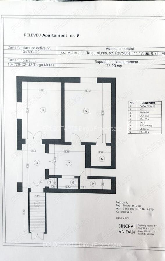 Apartament 2 camere ultracentral Targu Mures Centru - 2