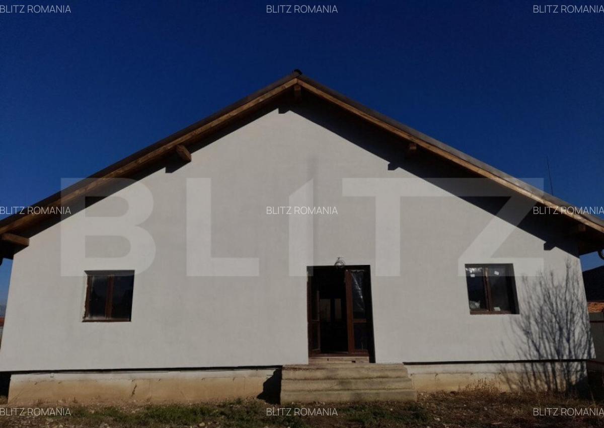 Casa cu 4 camere Tarlungeni pe un singur nivel INTABULATA t - 6