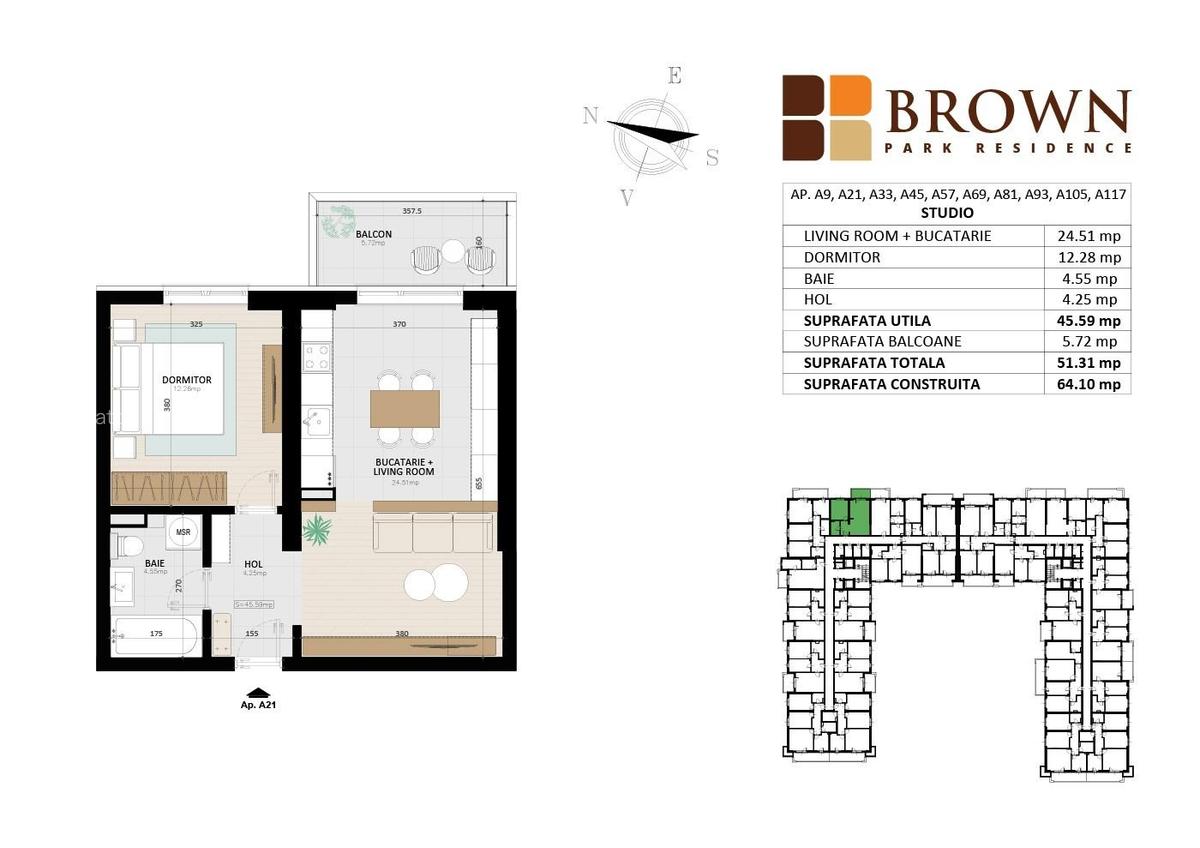 Apartament nou, compartimentare moderna, 2 camere, parc Tudor Arghezi - 7 Apartament nou, compartimentare moderna, 2 camere, parc Tudor Arghezi - 7
