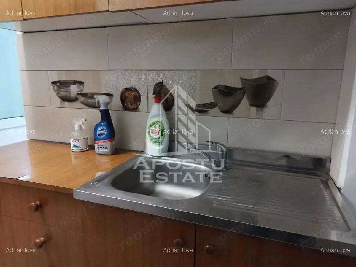 Apartament 1 camera, demisol, incalzire clima, zona Balcescu - 5