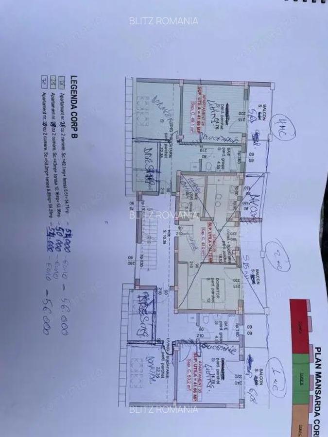Apartament de vanzare, cu 2 camere, 42 mp, zona Garii - 4