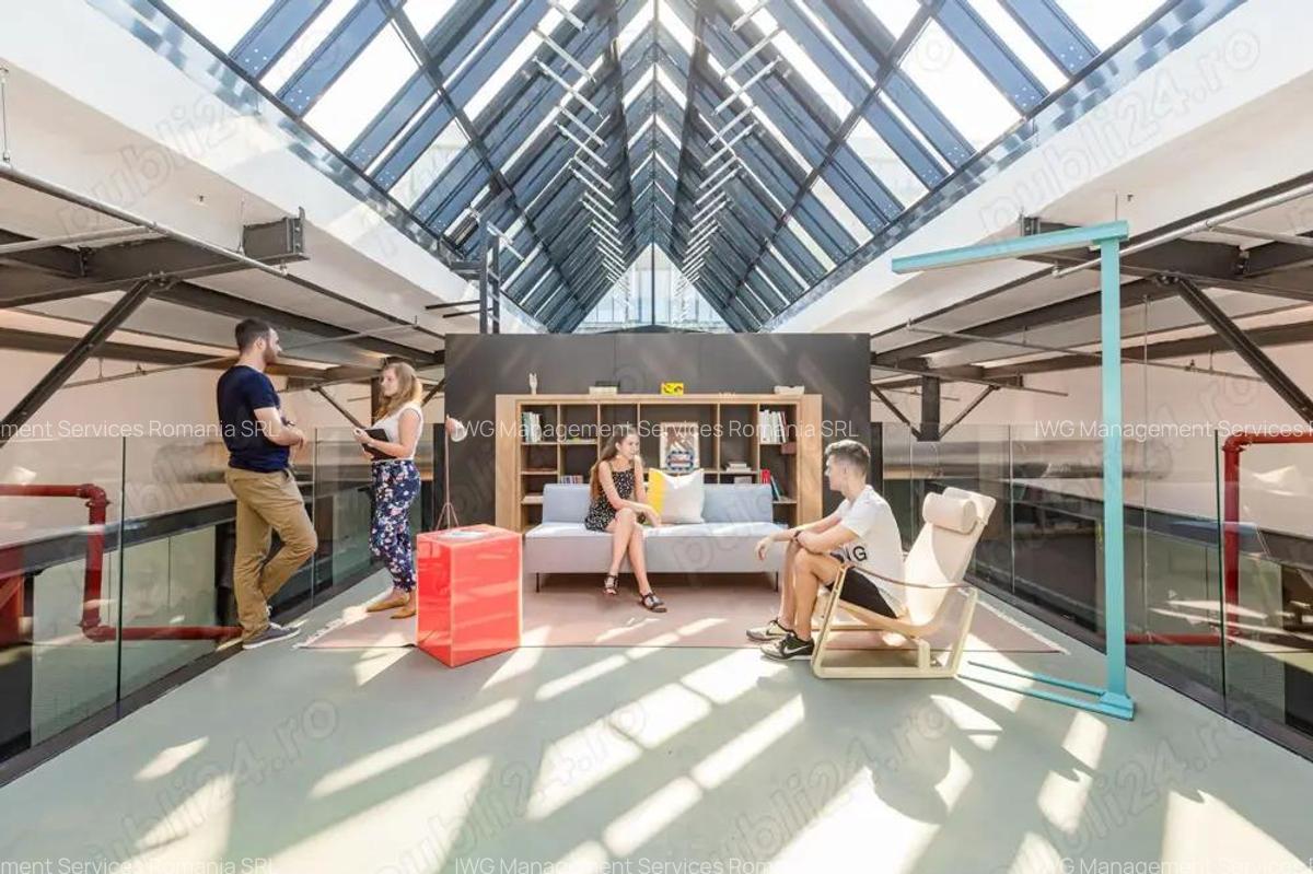 Spa?iu de birou privat pentru 4 persoane in Regus Central Business Plaza Tower 3 - 8