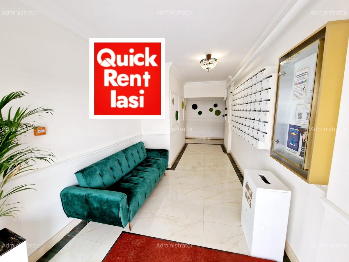 Copou Royal Town Residence Apartament 2Camere Decomandat De Inchiriat Iasi - 12