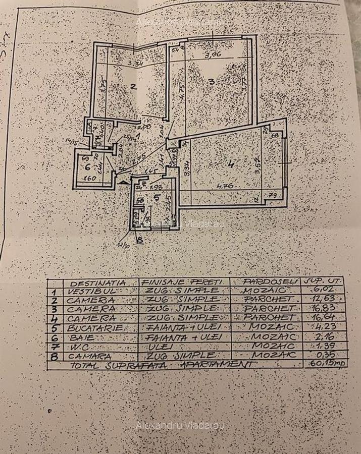 Apartament 60,15 mp - Romana - Ultracentral - 10