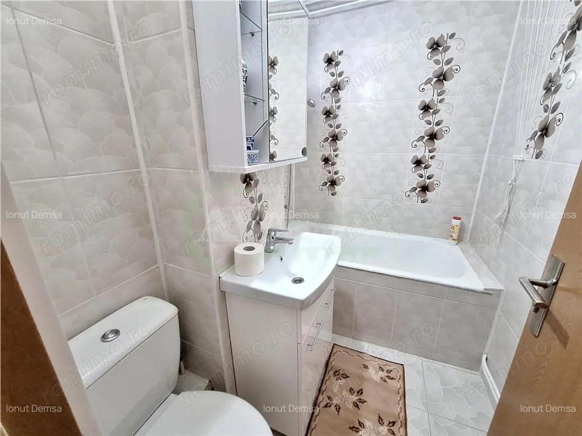 Apartament 3 camere etaj 1 complet mobilat de inchiriat! Banca Nationala -Bacau - 9