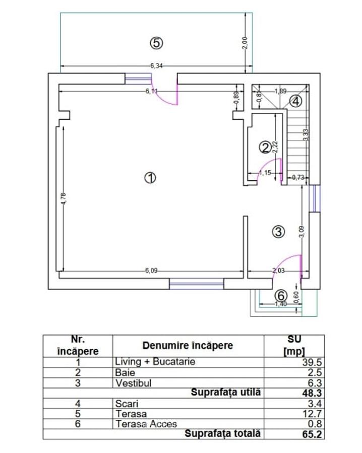 Casa Otopeni in triplex modern, pozitie excelenta, toate utilitatile - 4