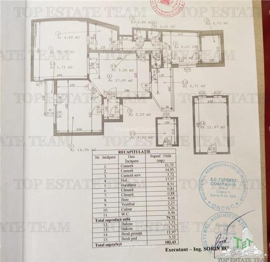 Apartament 3 camere de vanzare,  Ocazie, Gradina Icoanei - 3