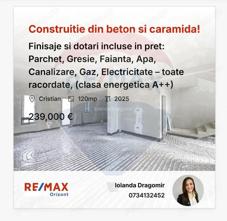 Casa luminoasa cu gradina, in Cristian, ideala pentru familie - 2