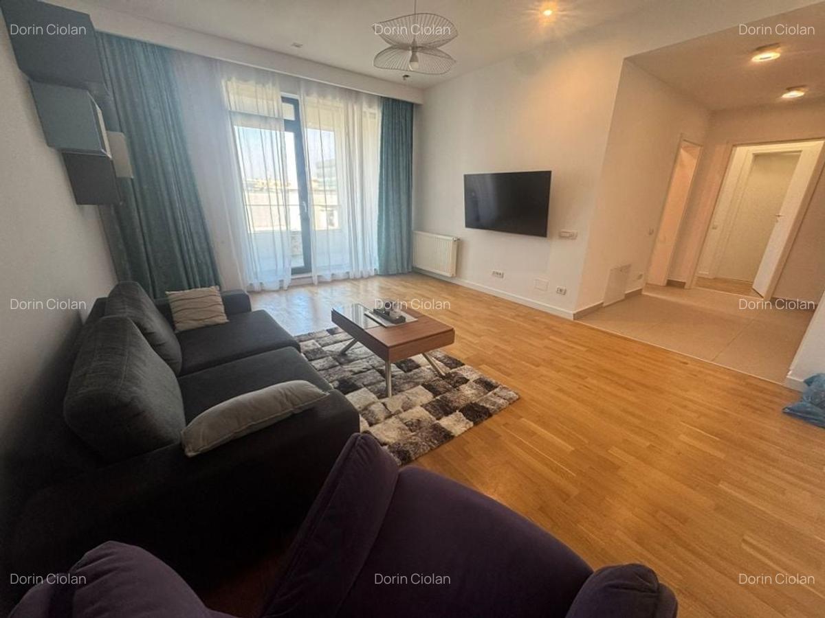 Apartament 2 camere de inchiriat Aviatiei Bloc Nou parcare centrala - 2