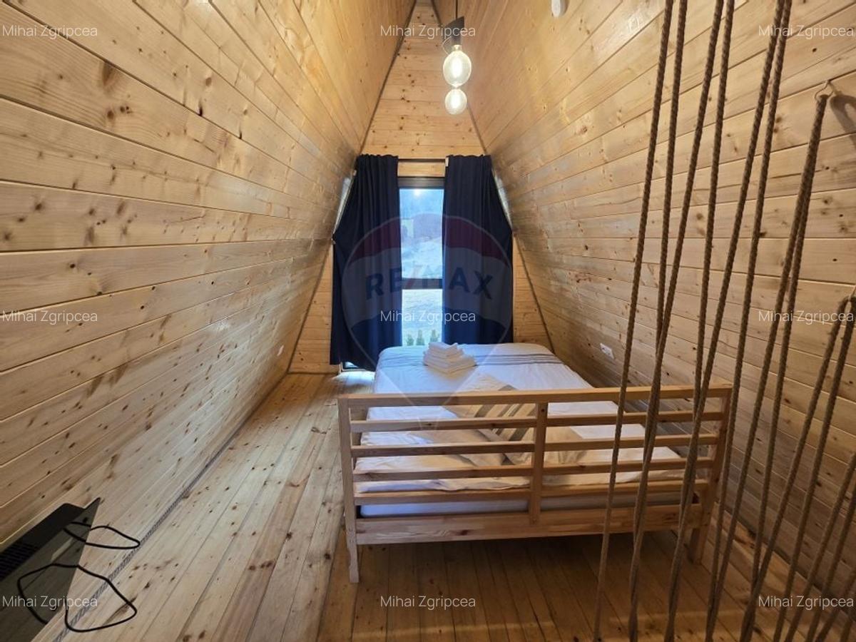 Proprietate Speciala in Gura Raului, Sibiu - Doua Cabane A-Frame - 4