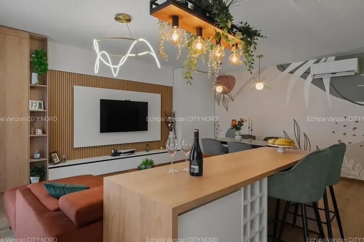 Living spatios 38 mp, incalzire pardoseala+centrala termica! - 3