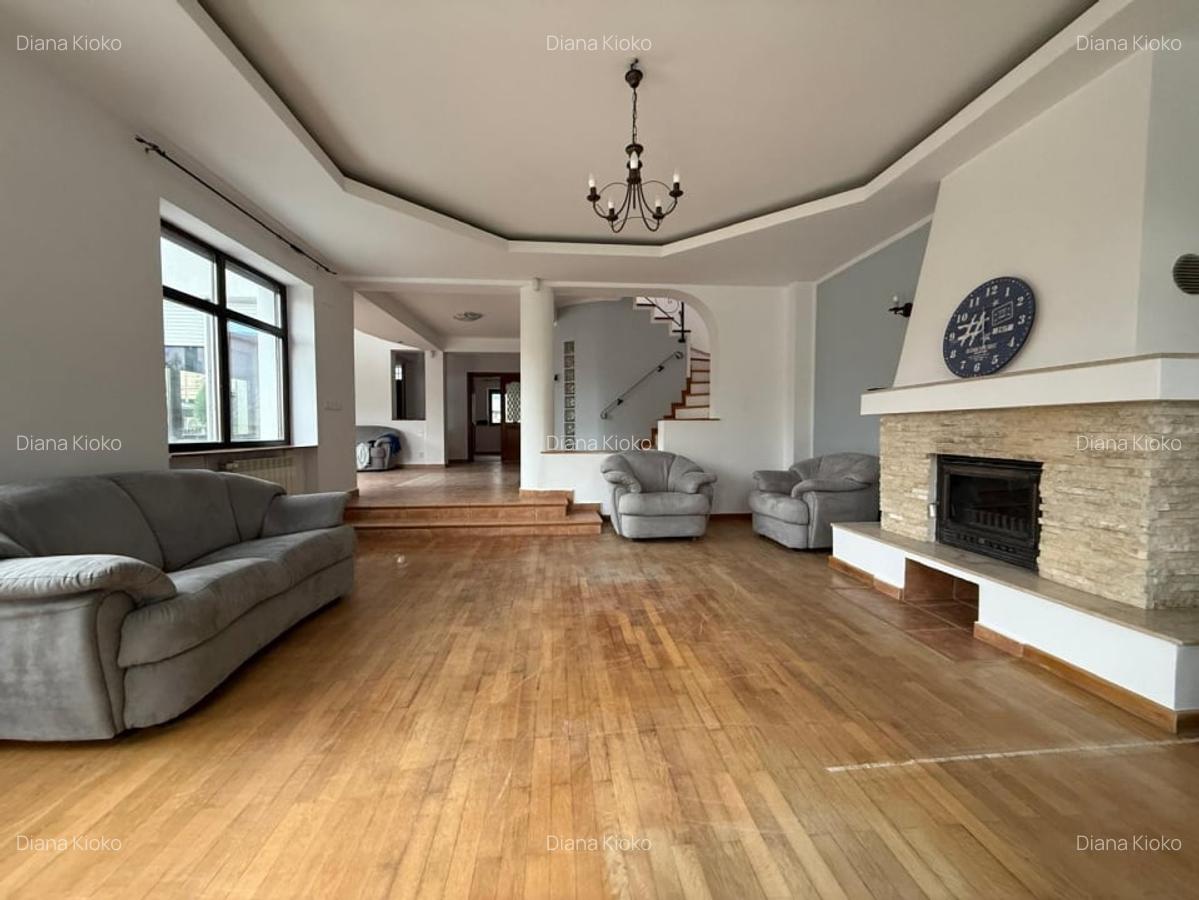 De inchiriat Vila 6 camere Baneasa Ion Ionescu de la Brad Plan Secund - 1