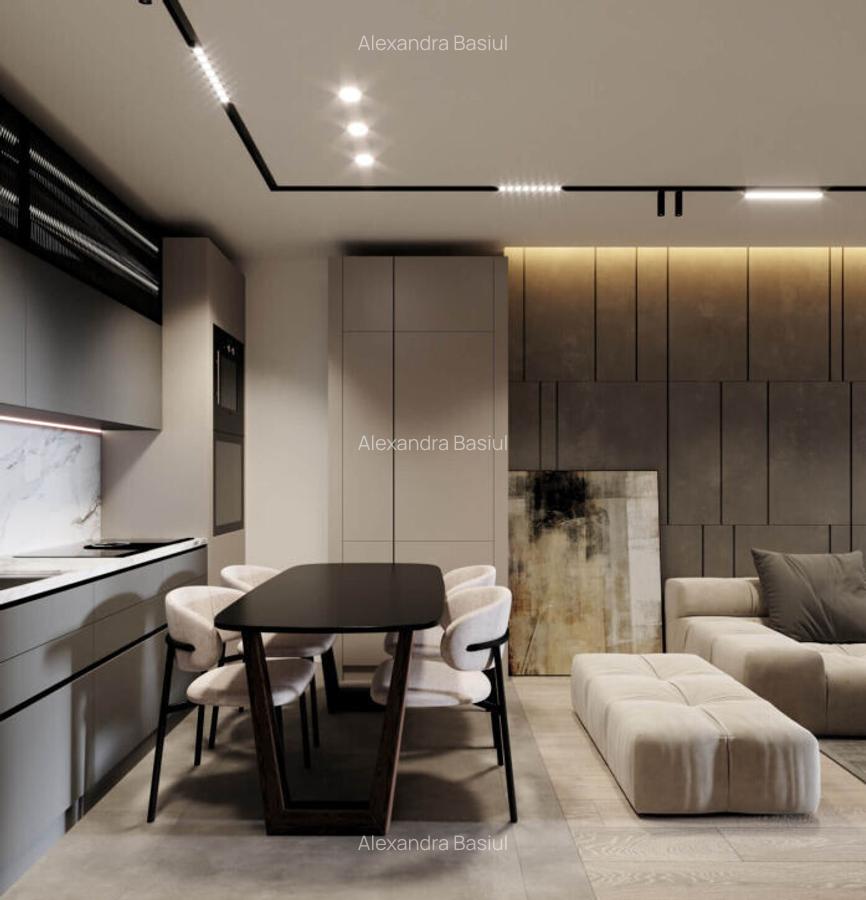 APARTAMENT 1 CAMERA IN BLOC NOU, OPEN SPACE, PROIECT - 6
