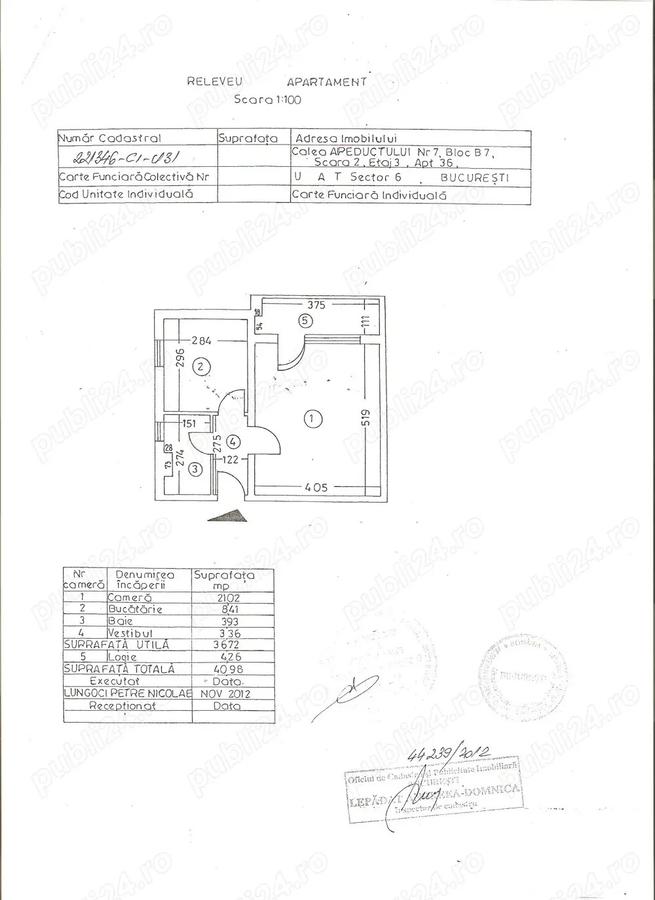Garsoniera, de inchiriat, 41 mp, Militari-Virtutii-Orsova-Lujerului - 8