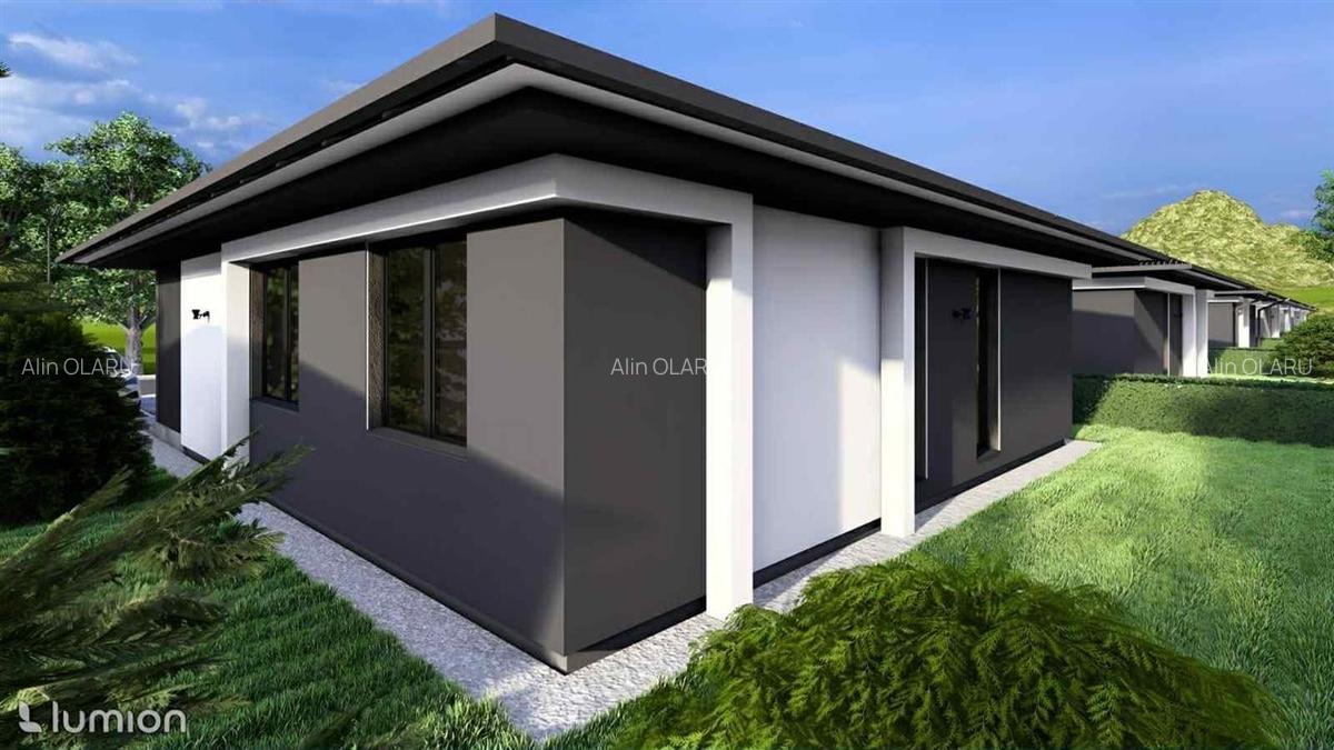 Casa noua individuala pe parter in Sanpetru, 190.000 euro.COMISION 0% - 13