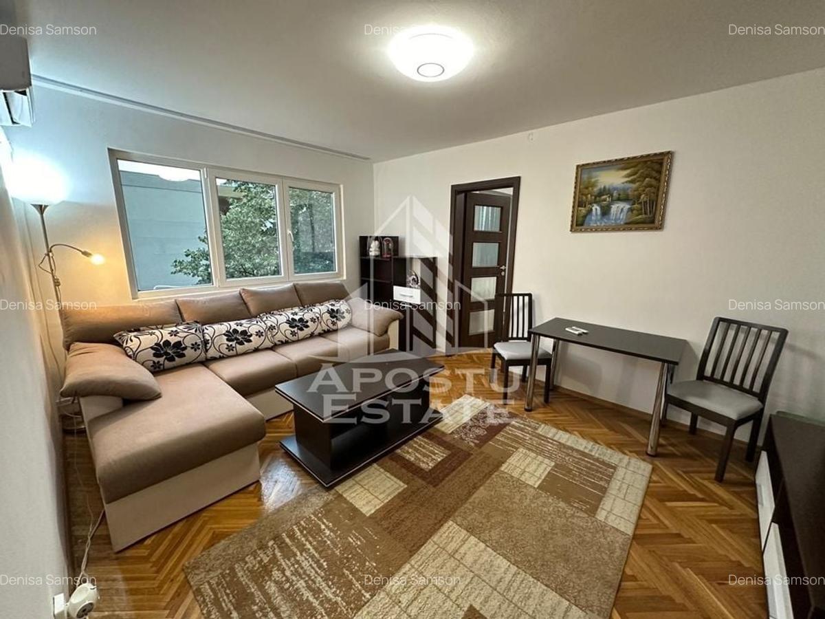 Apartament cu 2 camere , centrala proprie ,AC,zona Dacia - 1