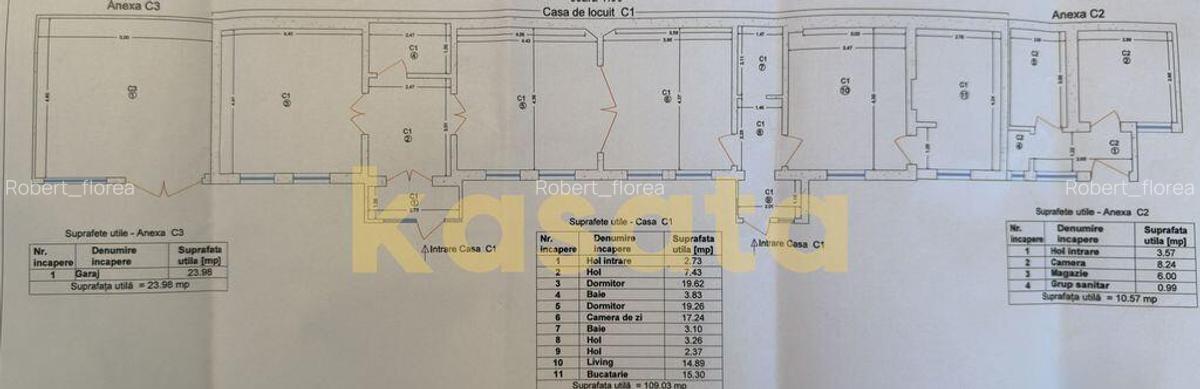 Casa | Polona | Teren 424mp | 2 Bai | Garaj | - 12