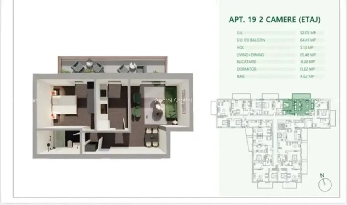 Apartament 2 Camere Mihai Bravu - 6